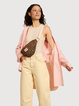 Bauchtasche Olivia Brown aus Baumwolle | Hindbag