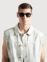 Unisex-Sonnenbrille Schwarz | Parafina