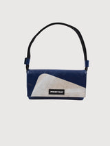 F171 LAURA Umhängetasche Weiß/Blau | FREITAG