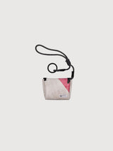 Key Holder Mini Messenger White/Pink | Freitag
