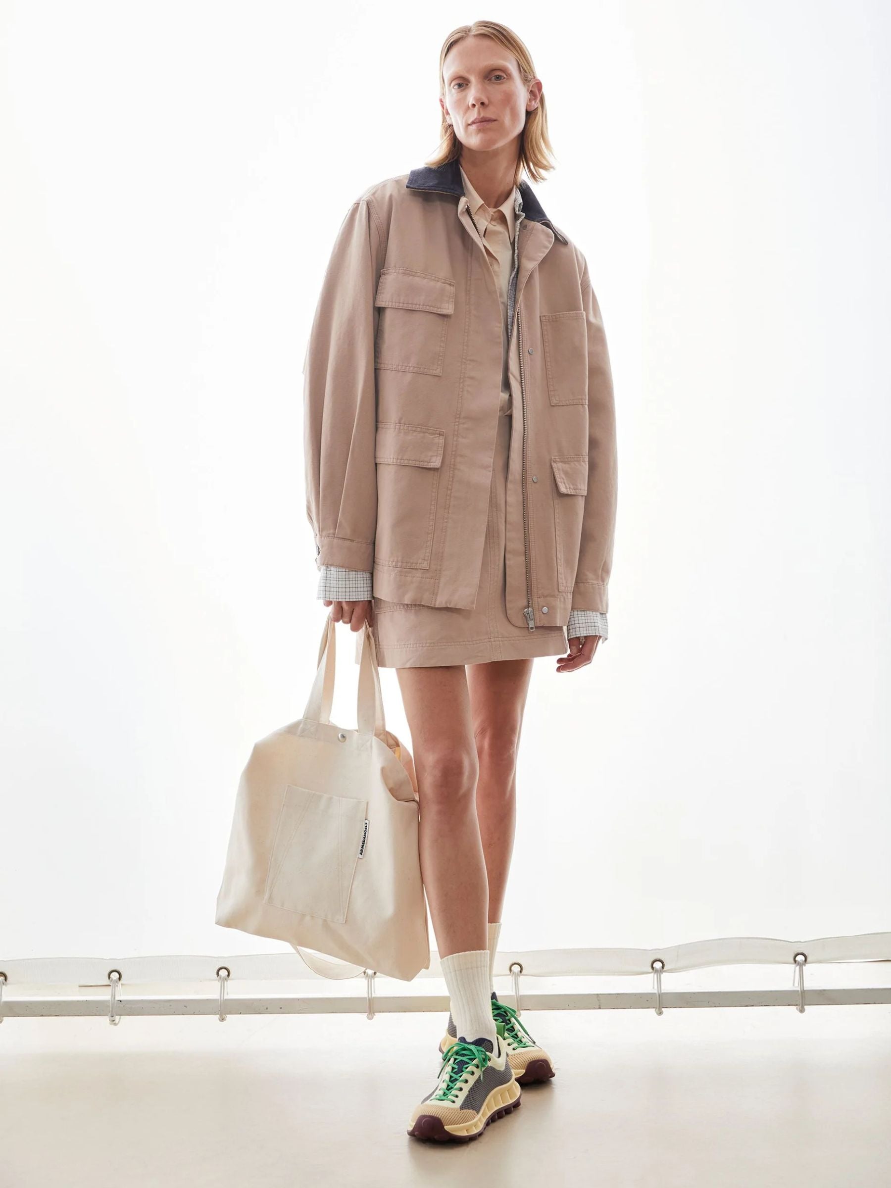 Jacket Workwear Canvas True Camel | Armedangels