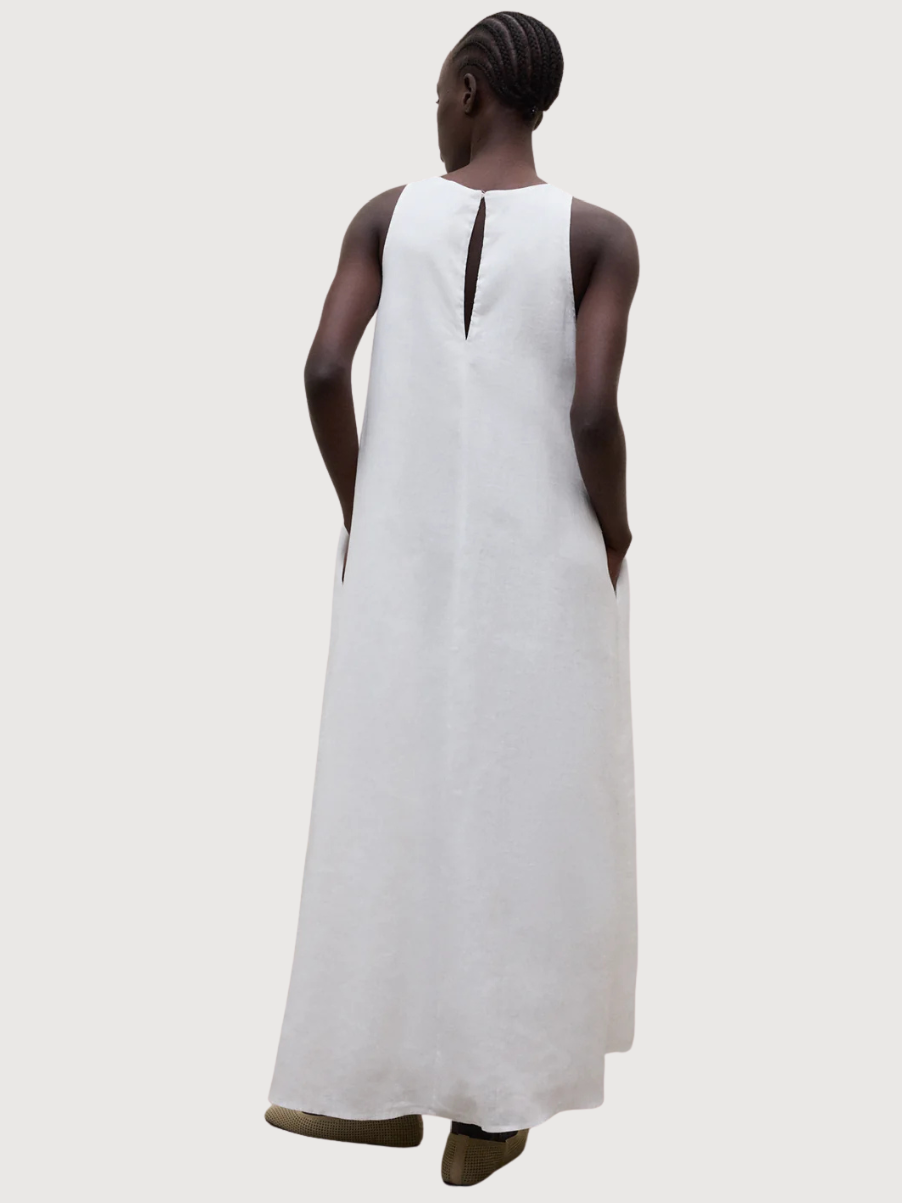 UKARA DRESS WOMAN Weiß | Ecoalf