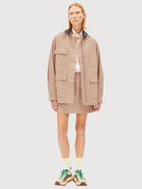 Jacket Workwear Canvas True Camel | Armedangels