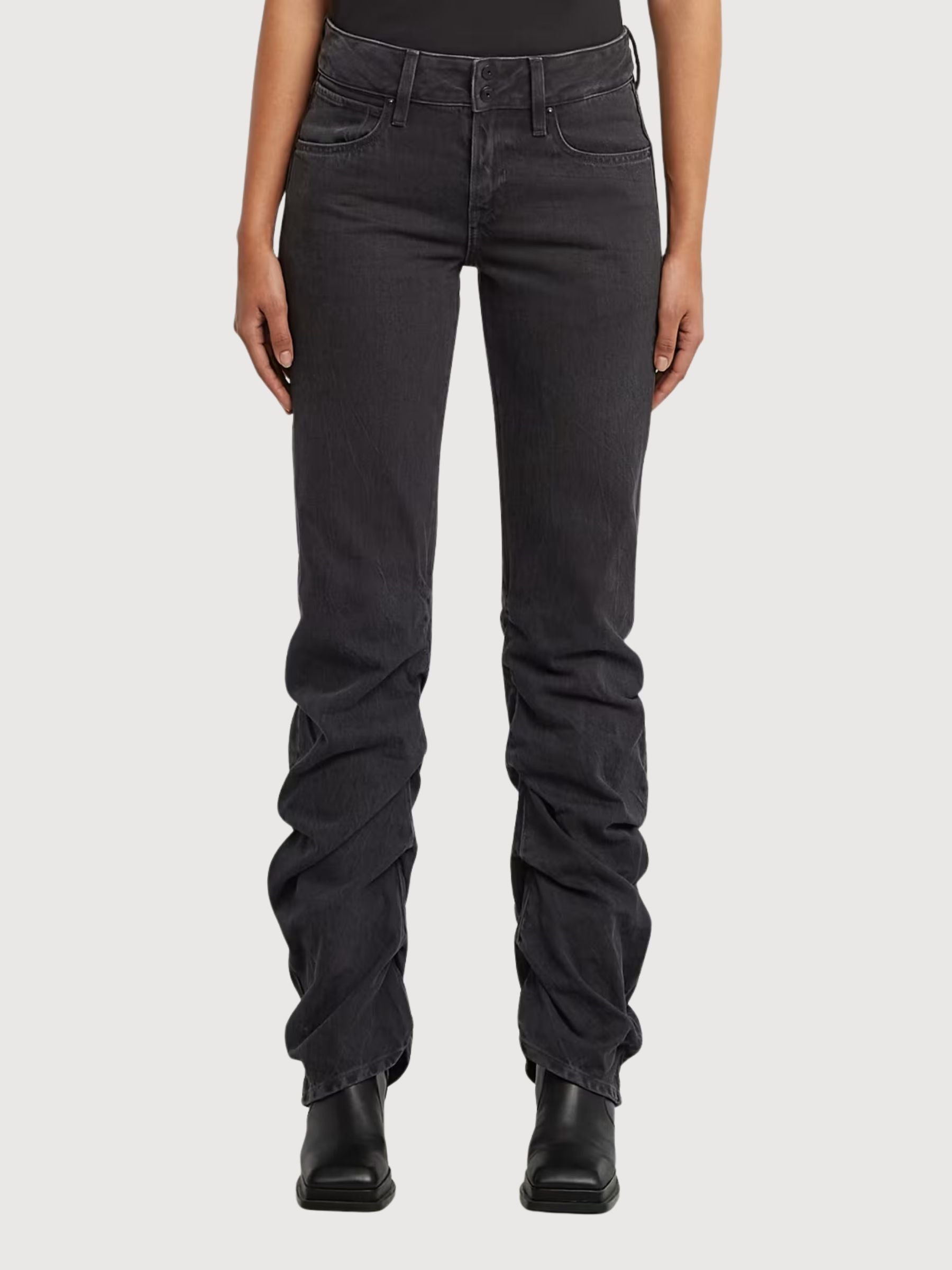 Schlagjeans in Schwarz, Damenmodell | G-Star