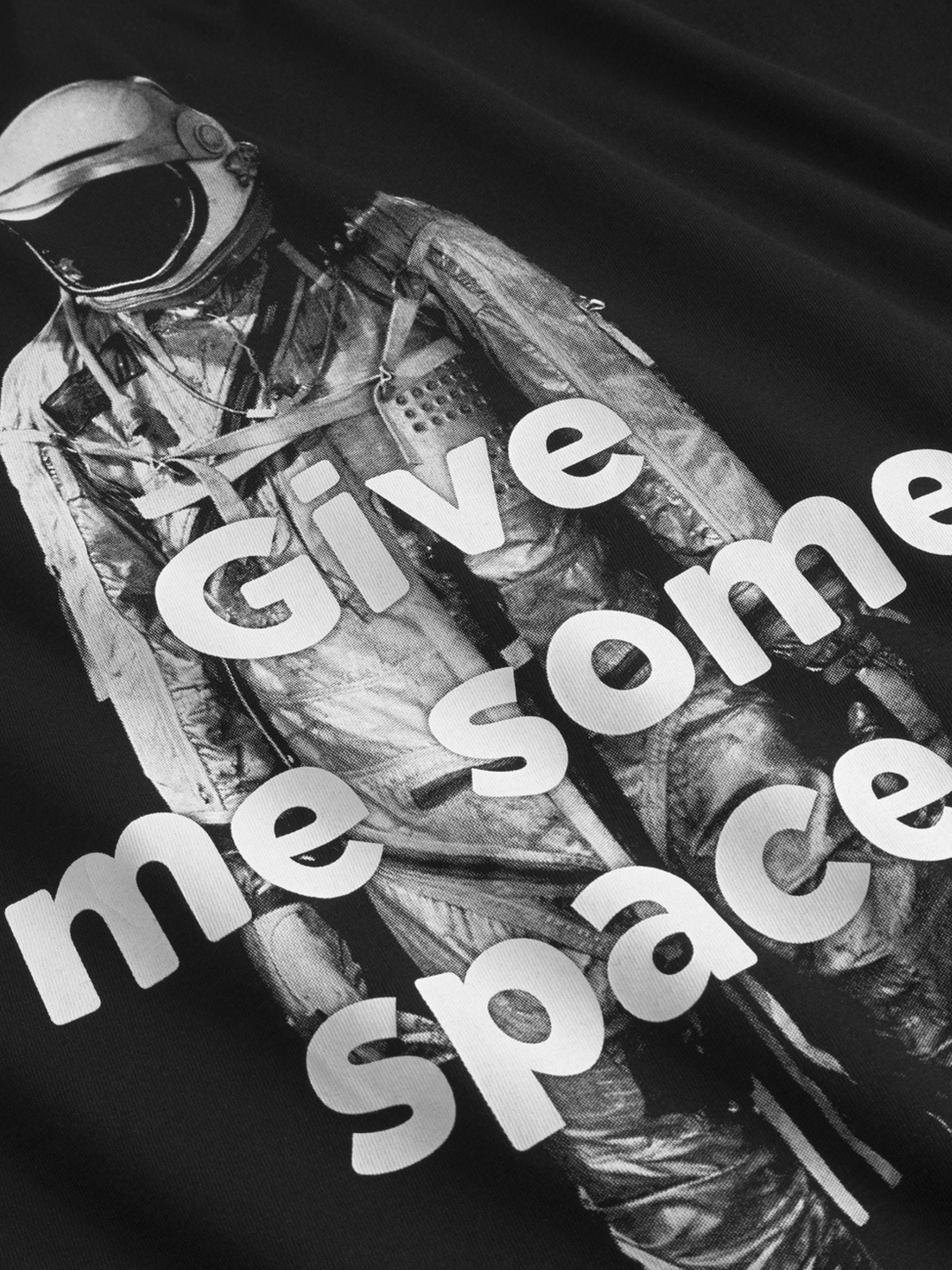 Stockholm T-Shirt Givemesome Space Black Bio-Baumwolle | Dedicated