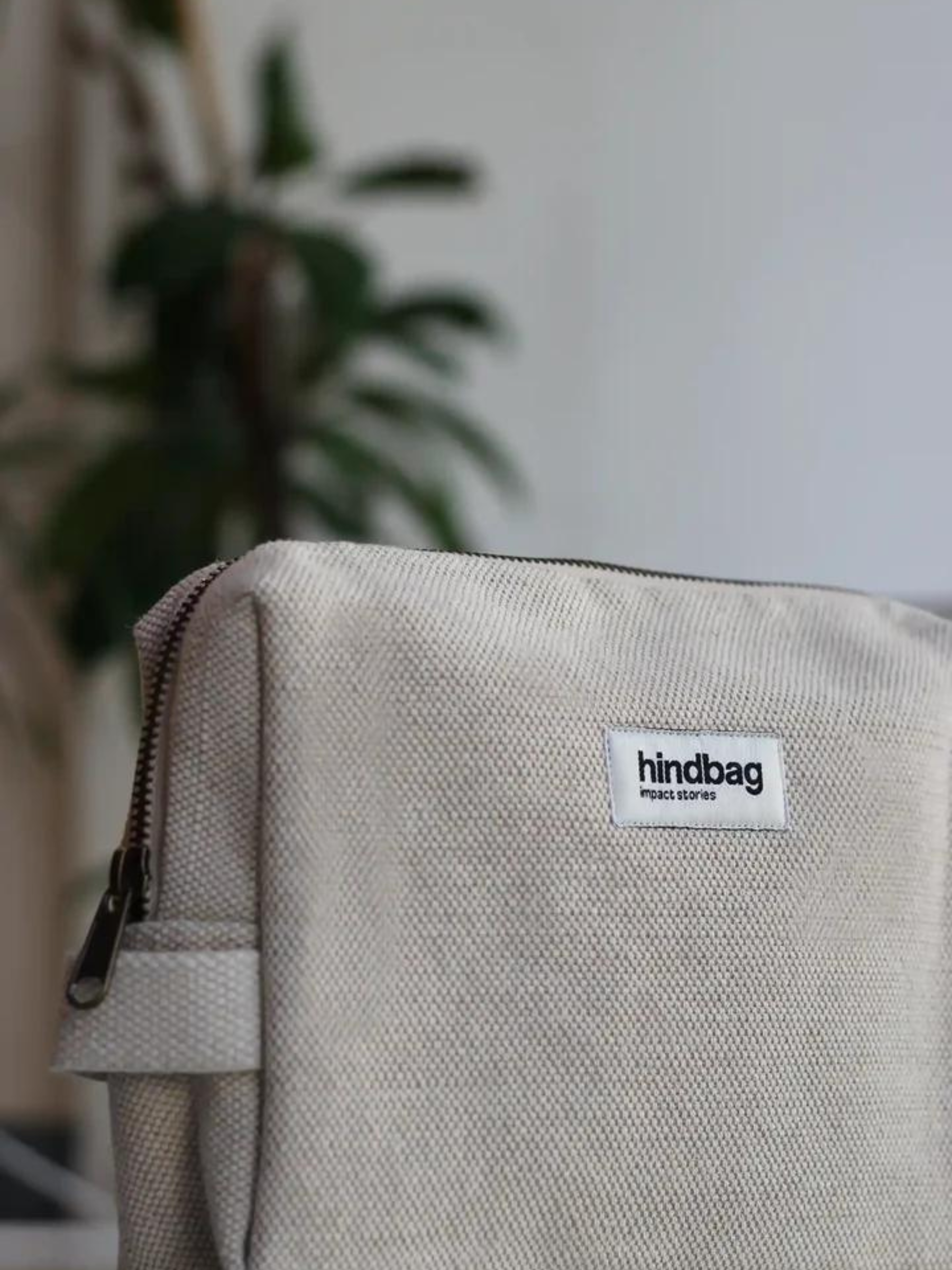 Trousse Leon Jute in cotone organico | Hindbag