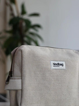 Beauty Case Leon Jute In Organic Cotton | Hindbag