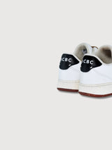 Sneaker Evergreen White/Black Vegan Leather | ACBC