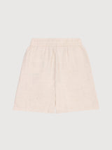 Shorts Posey Grigio Chiaro Donna Lino | Knowledge Cotton Apparel