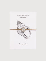 Bracciale Postcard BW Shell | A Beautiful Story
