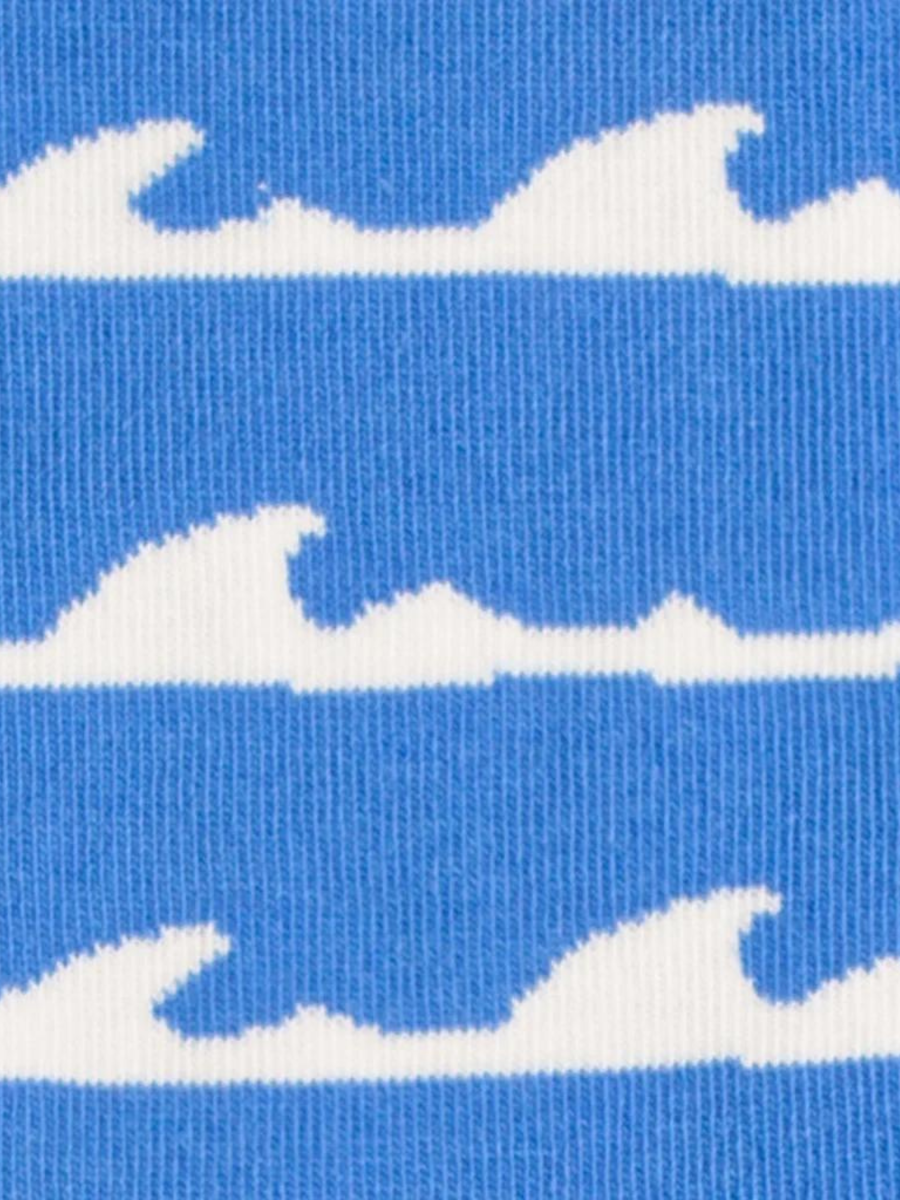 Calzini Corti Onde Selvagge Cotone Organico | DillySocks