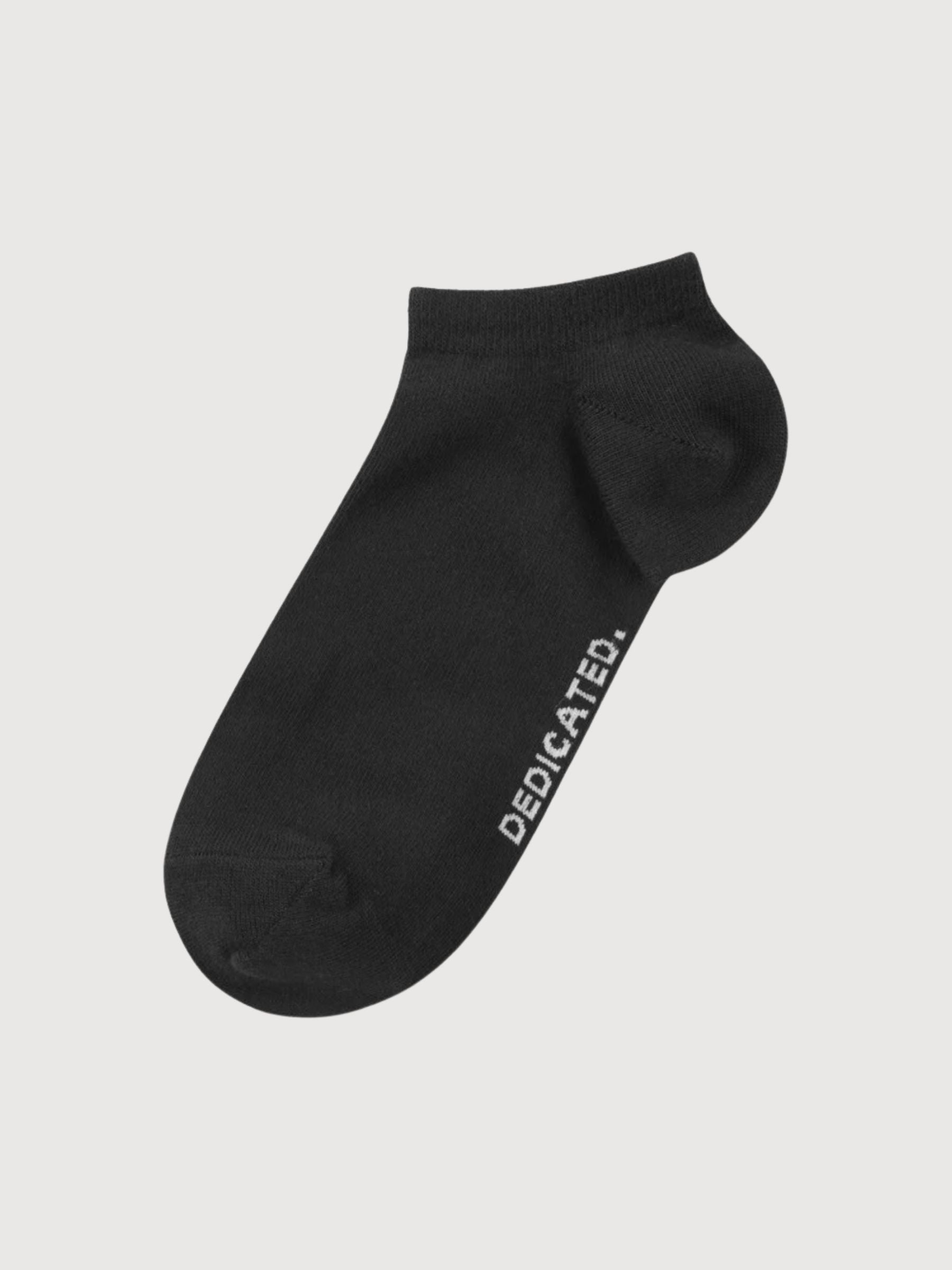 Socken Low Tibble Black Unisex | Dedicated