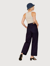 Leila krümmte blaue dunkle Frauen Jeans | King Of Indigo