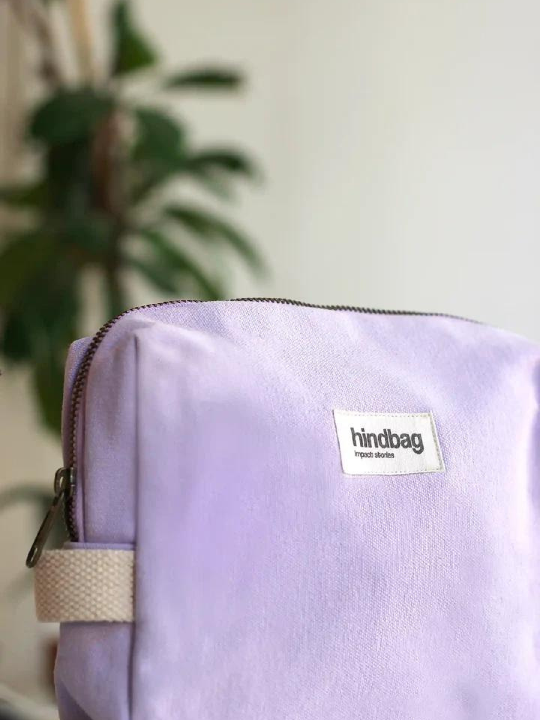 Schönheitsfall Leon Lilas in Bio -Baumwolle | Hindbag