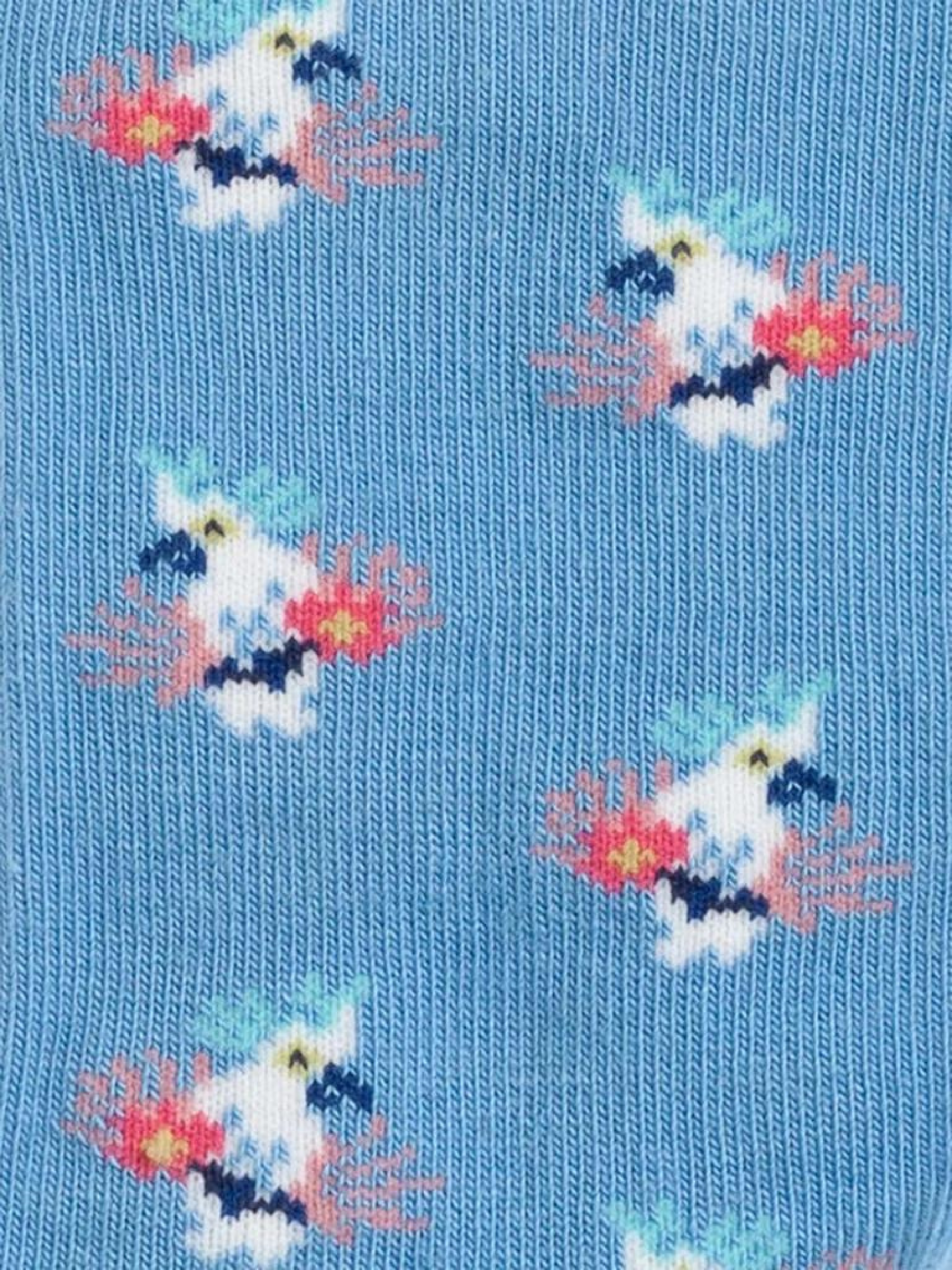 Lil Calze Tropical Bird of Paradise Cotone Organico | DillySocks