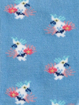 Lil Calze Tropical Bird of Paradise Cotone Organico | DillySocks