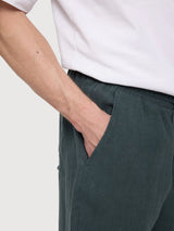 Trouser Regular Linen Man Bottle | Mazine