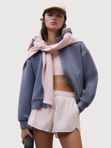 Sweatshirt Arica Woman Blue Grey | Ecoalf