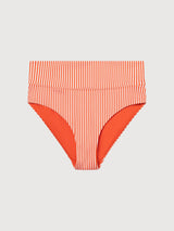 Bikini Pants Slite Thin Stripe Red | DEDICATED