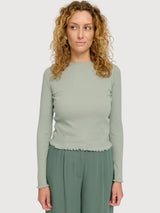 Babylock Hems Longsleeve Woman Eucalyptus | MAZINE