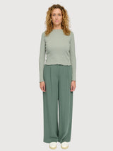 Babylock Hems Longsleeve Woman Eucalyptus | MAZINE