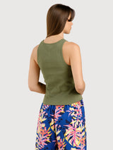 Top Valdermasvik Verde Donna Cotone | Dedicated