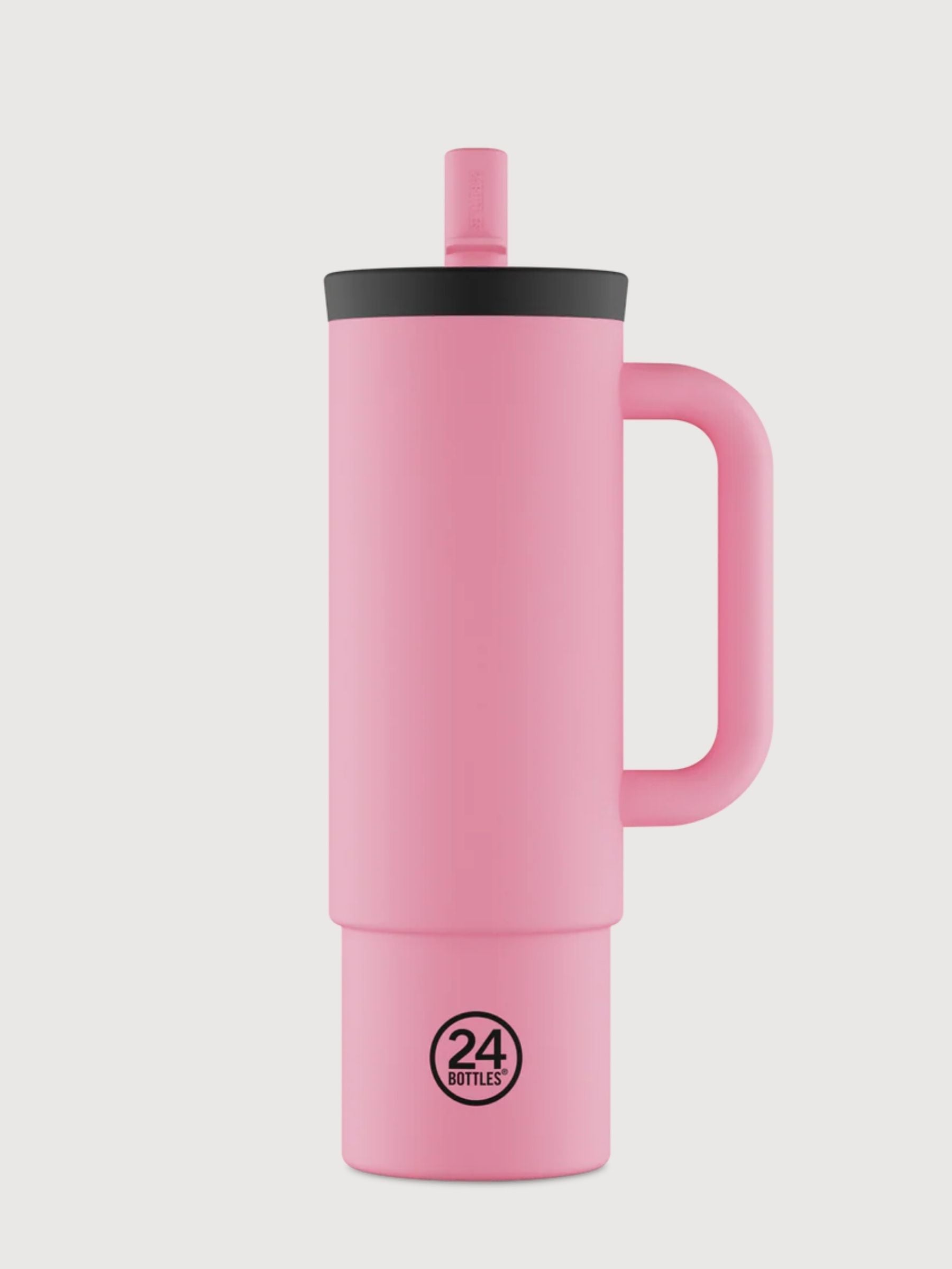 Straw Cup 800 Flamingo | 24 Bottles