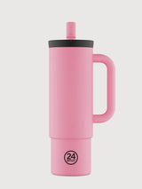 Straw Cup 800 Flamingo | 24 Bottles