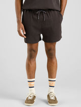 Shorts Essingen Waffle Phantom Black Herren | DEDICATED