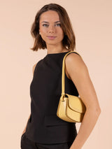 Borsa Kendalini Butter Yellow Classic Leather | O my bag
