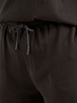 Shorts Essingen Waffle Phantom Black Herren | DEDICATED