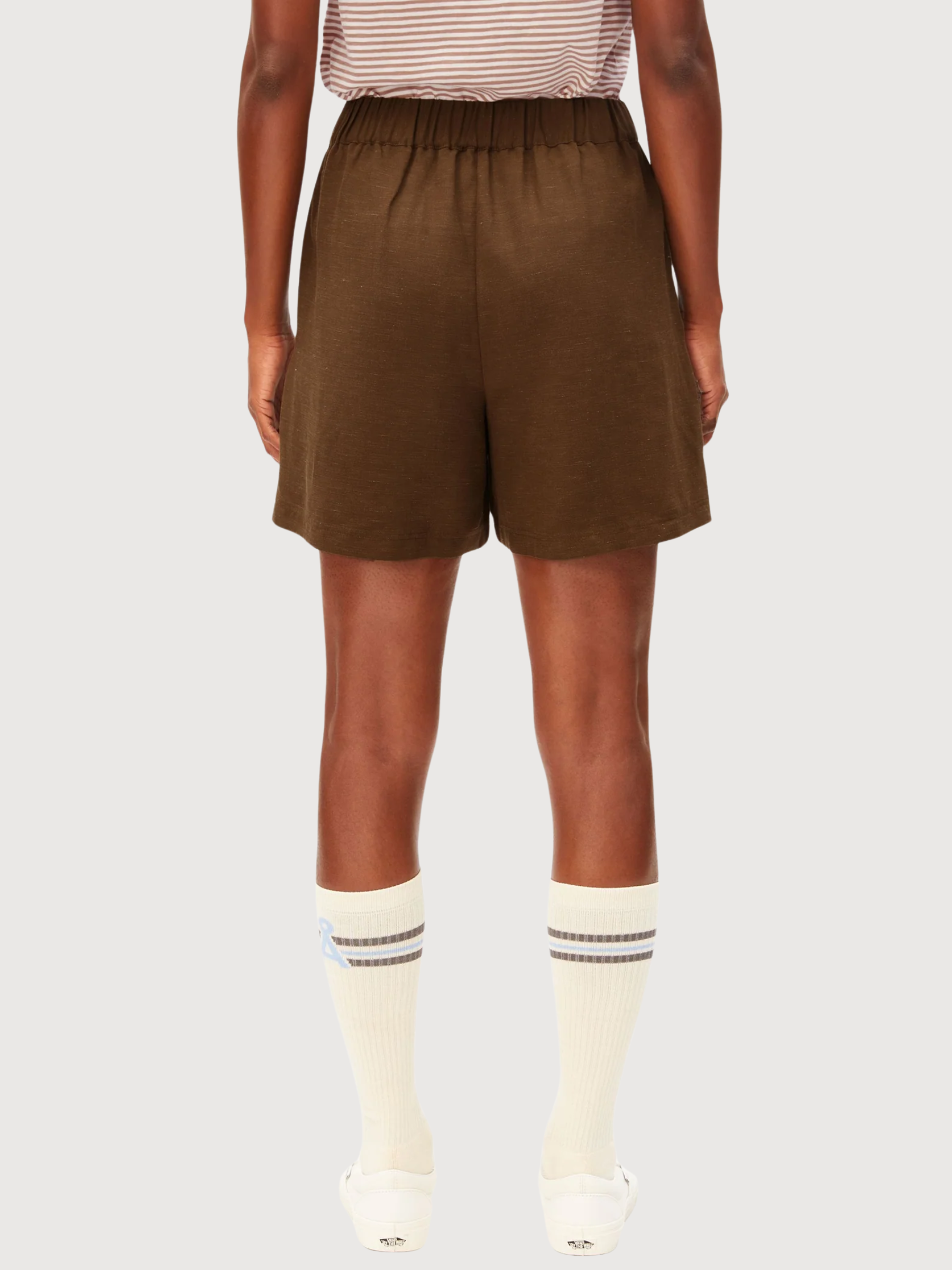LINEN BLEND PULL ON SHORTS | ARMEDANGELS