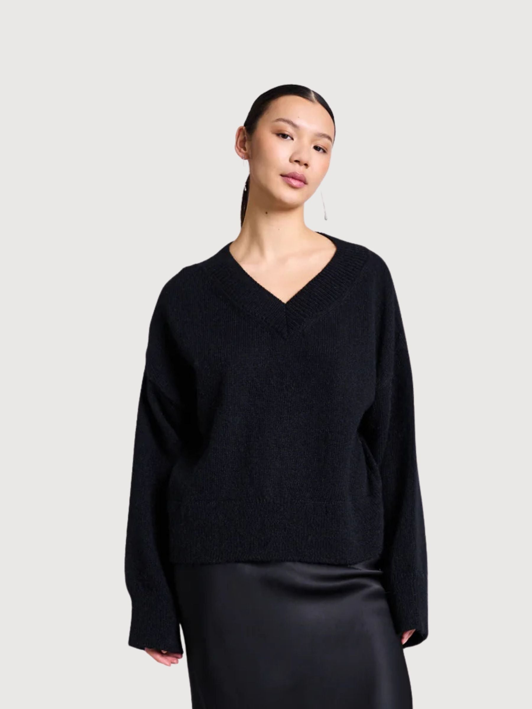 Pullover Yica Nero Donna | Jan N June