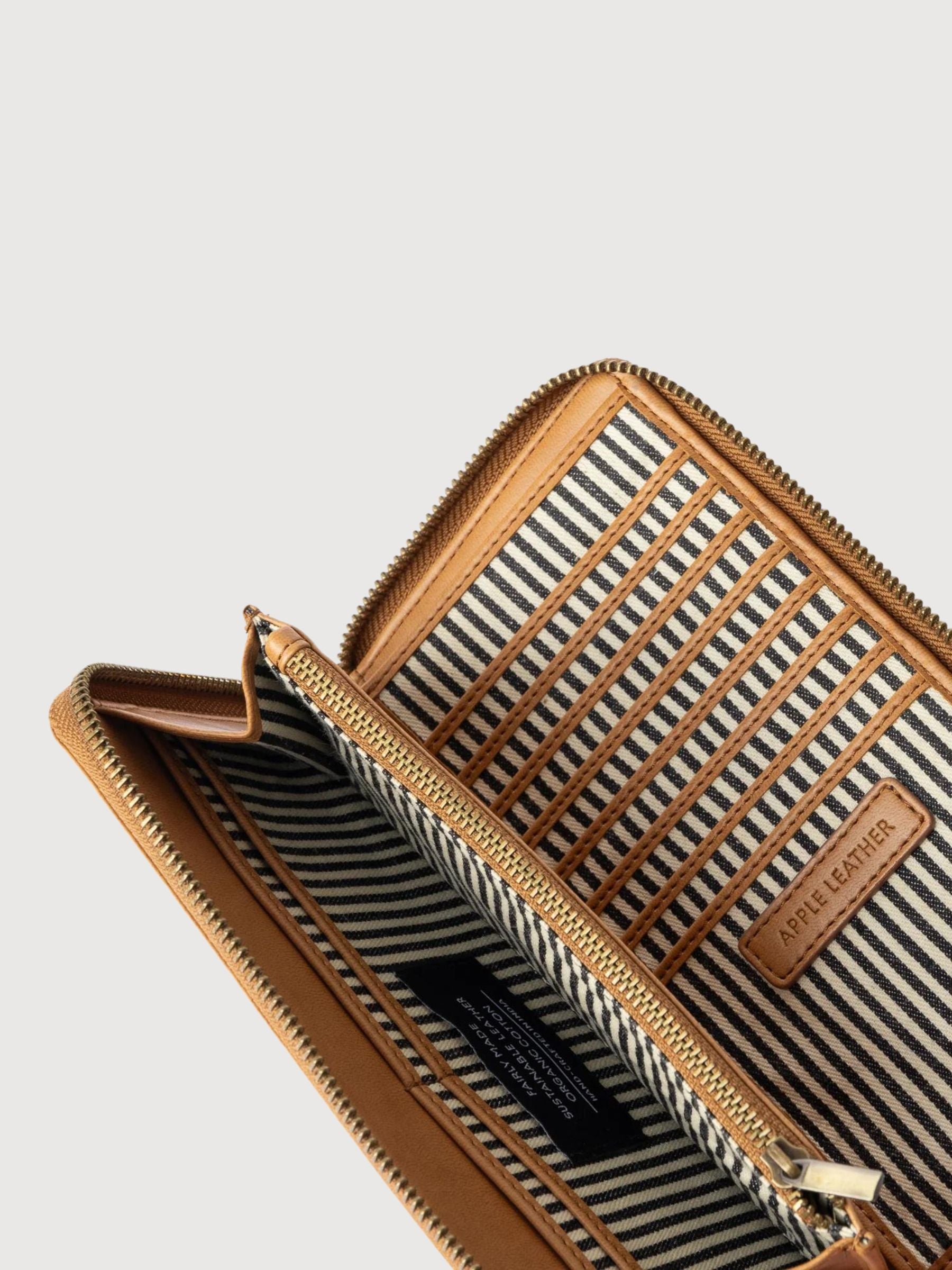 Portafoglio Sonny Cognac Apple Skin | O My Bag