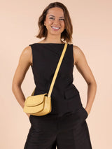 Borsa Kendalini Butter Yellow Classic Leather | O my bag