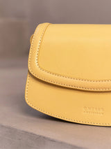 Borsa Kendalini Butter Yellow Classic Leather | O my bag