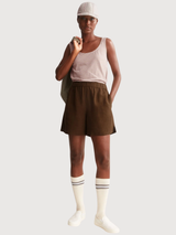 LINEN BLEND PULL ON SHORTS | ARMEDANGELS