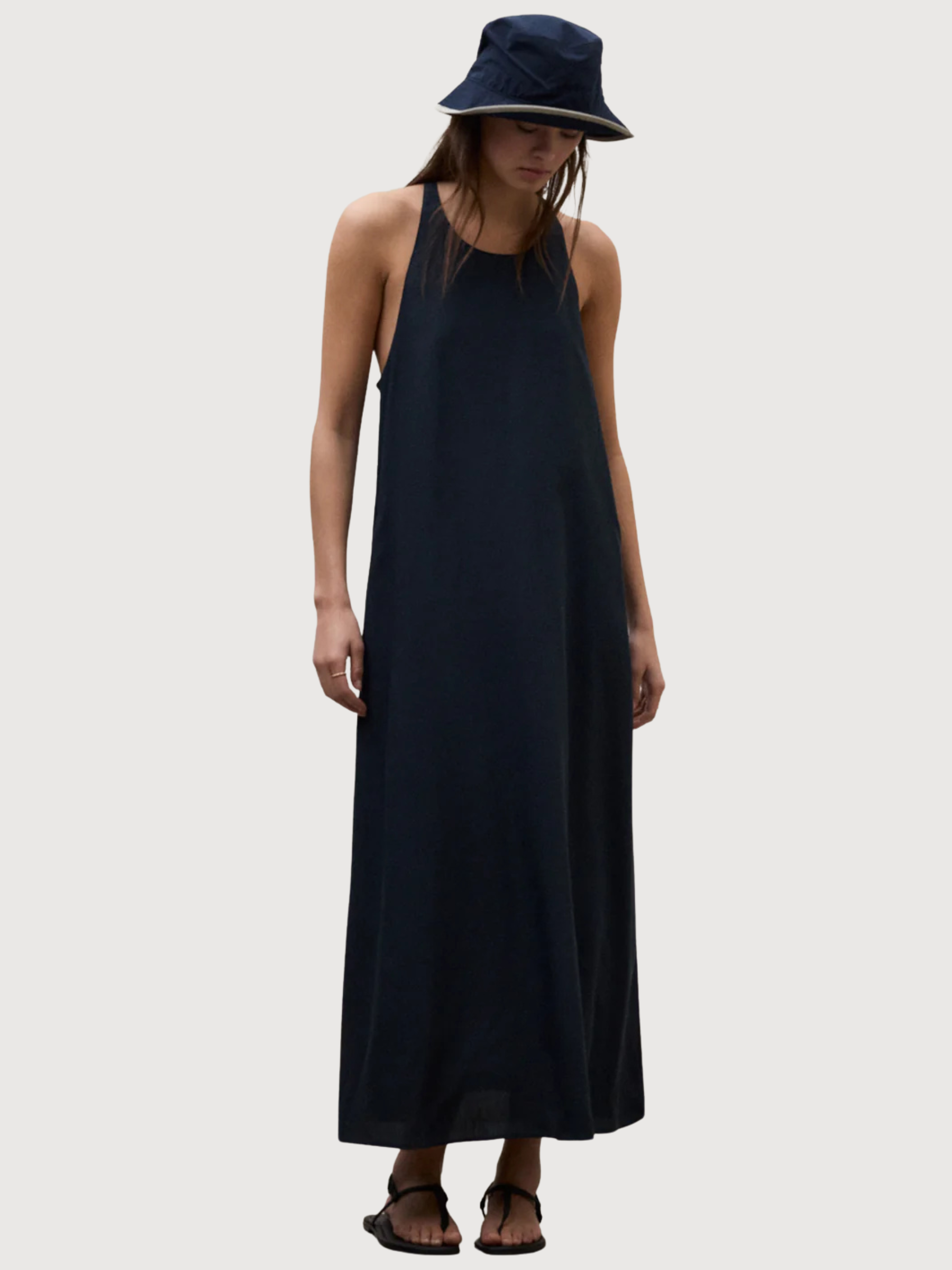 Dress Crome Woman Dark Navy Lyocell | Ecoalf