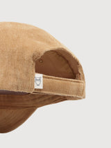 Baumwoll-Cord-Mütze Apfel-Zimt | KNOWLEDGE COTTON APPAREL