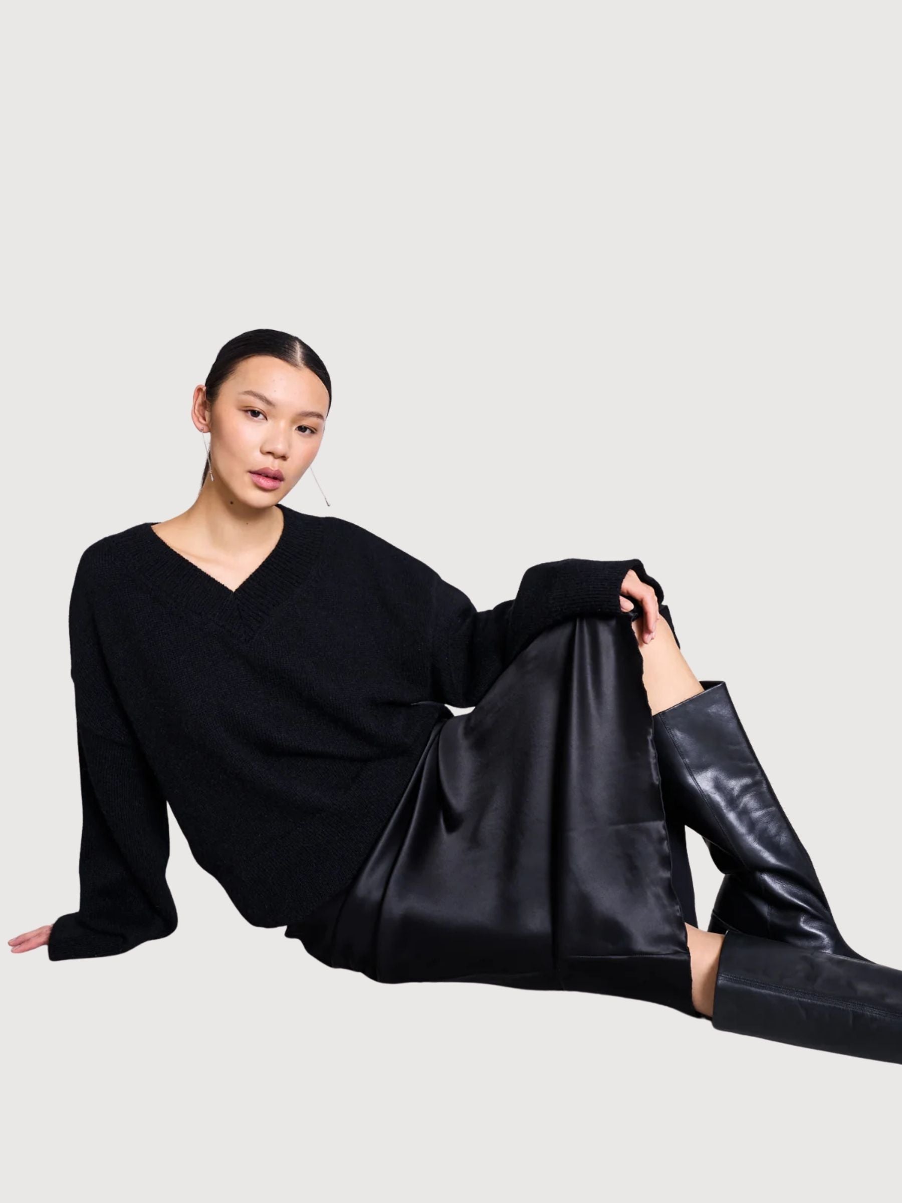 Pullover Yica Nero Donna | Jan N June