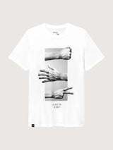 Stockholm T-shirt Like Adults Cotone Biologico Bianco | Dedicated