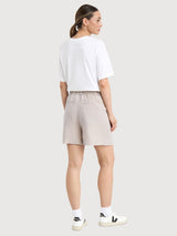 Shorts Djupvik Linen Ecru Woman | DEDICATED