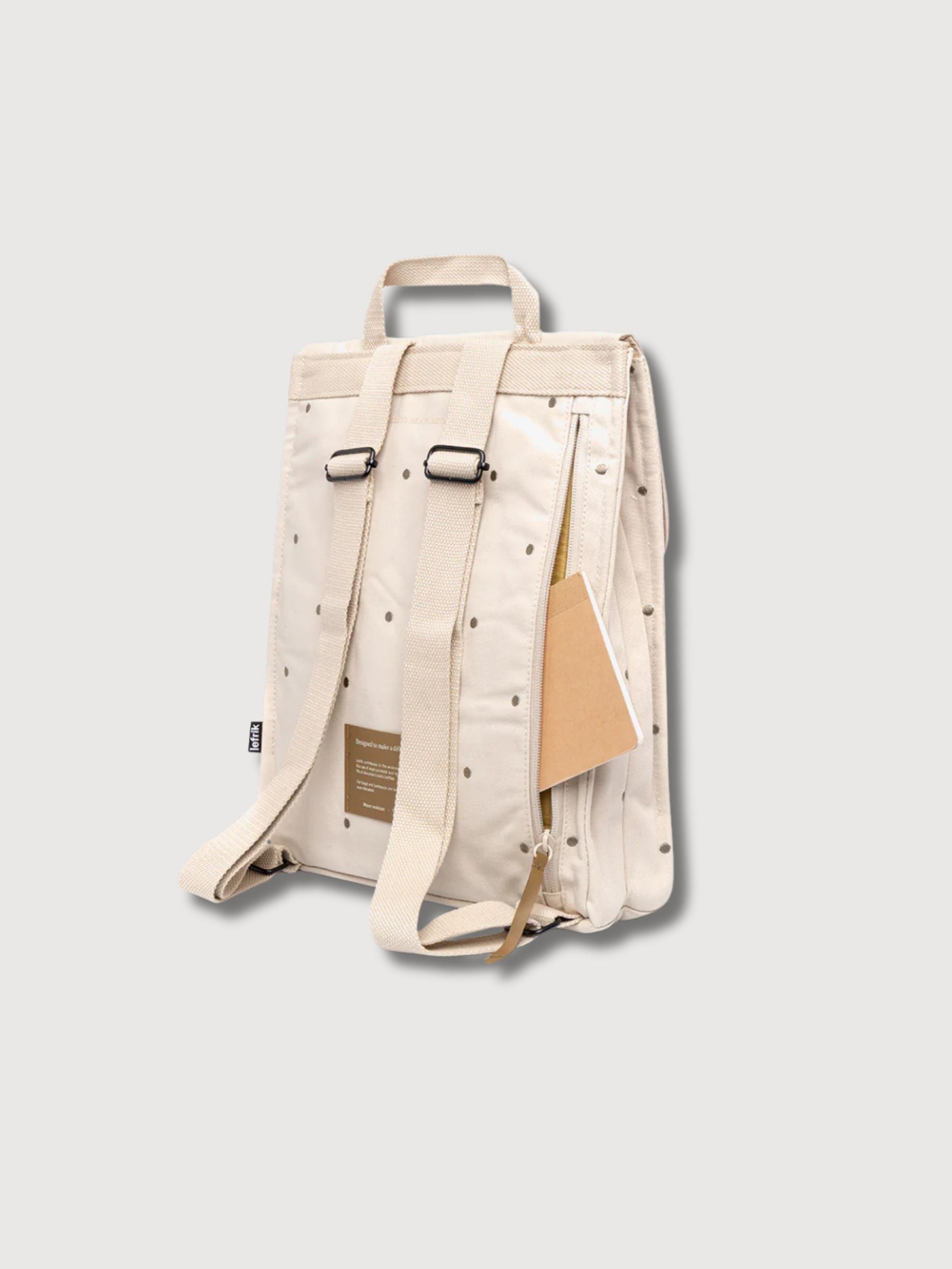 Backpack Handy Mini Arles Ecru Dots | Lefrik