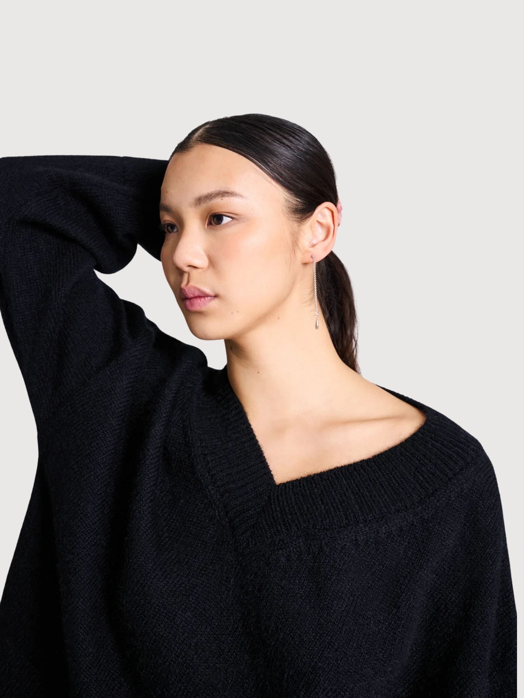 Pullover Yica Nero Donna | Jan N June