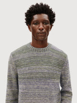 Knit Sweater Yarnmix Fatigue Green | Armedangels