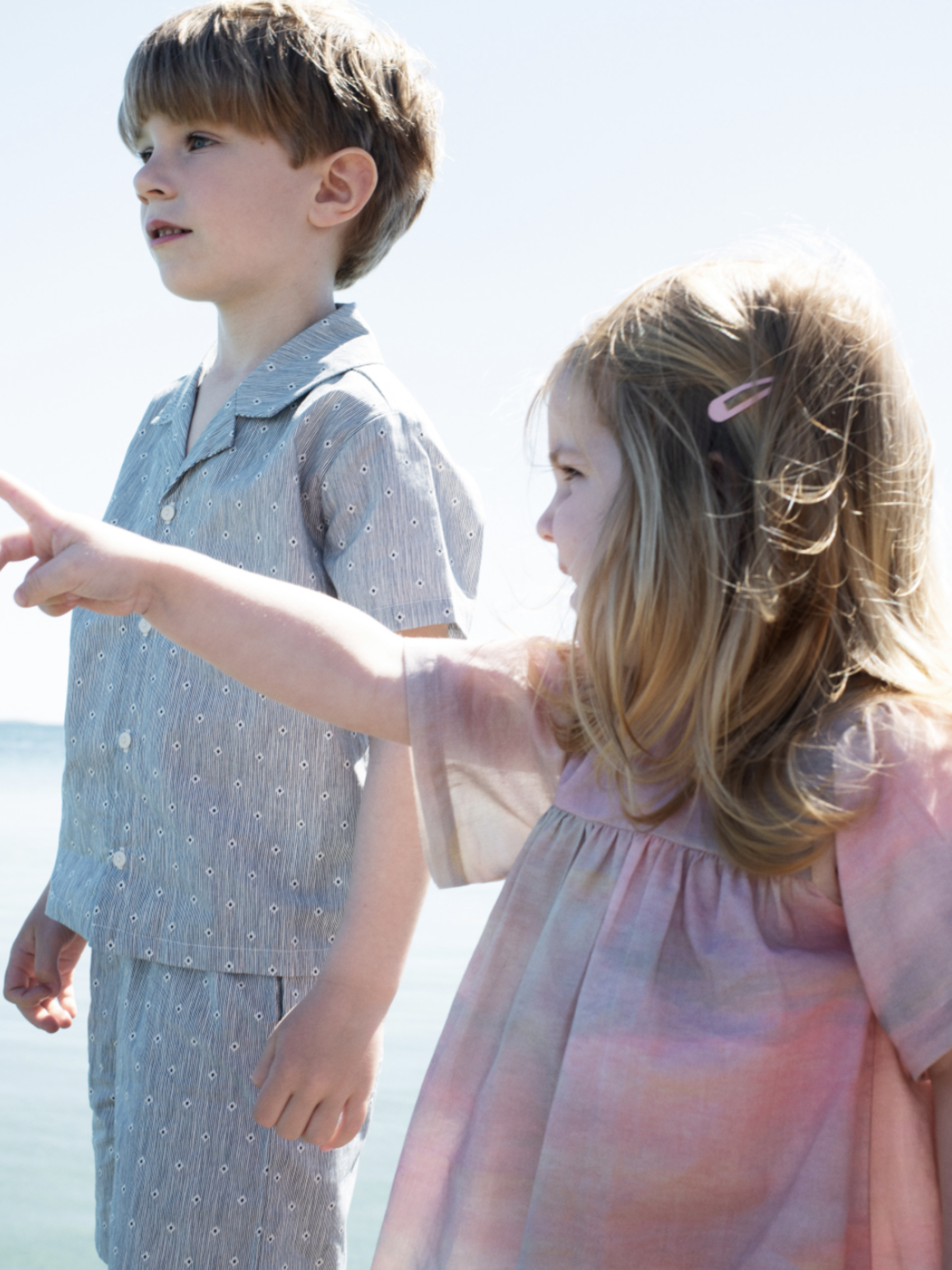 Vestitino Baby Flair in cotone biologico leggero Dawn | SERENDIPITY