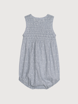 Baby-Strampler aus indigofarbener Bio-Baumwolle  | SERENDIPITY