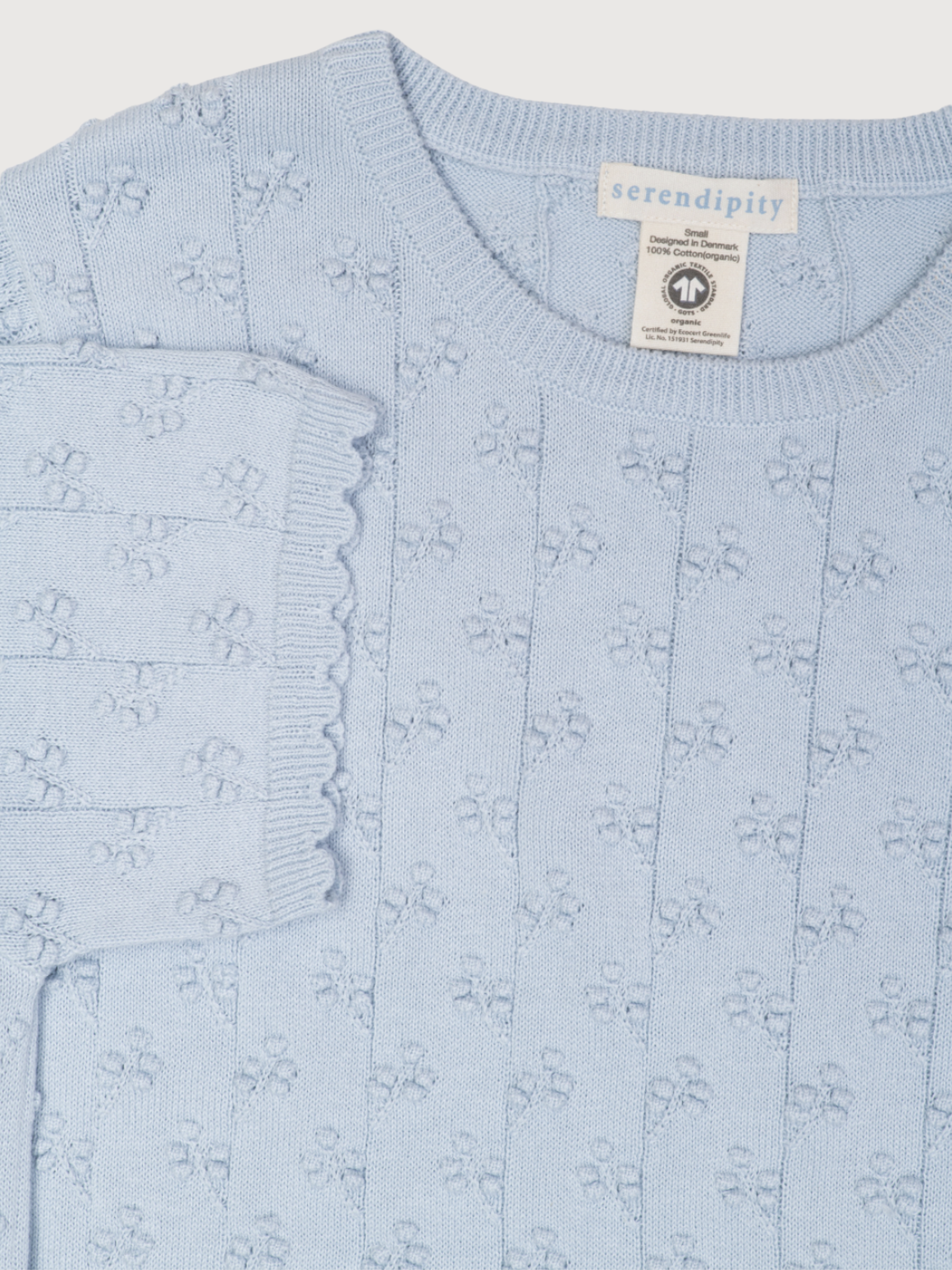 Damen-Twig-Kurzarmshirt aus luftiger Bio-Baumwolle | SERENDIPITY