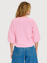 Pullover Half Sleeve Woman Blossom Pink | Mazine