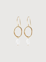 Earrings Graceful Moonstone | A Beautiful Story